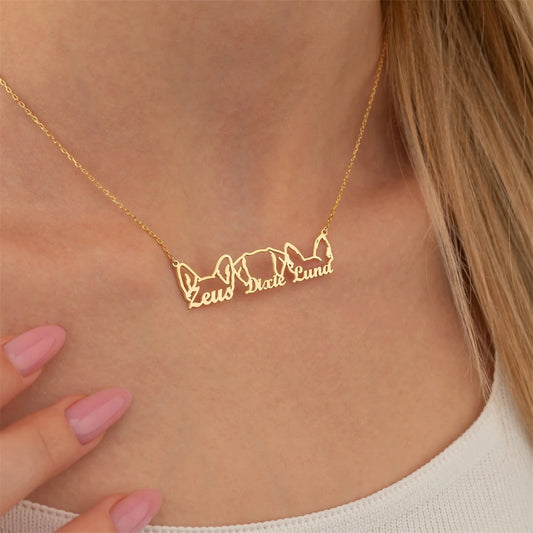 Pawfect Necklace Multiple Dog